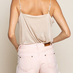 Feels Like a Rose Petal Cami Top