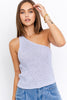 One Shoulder Knit Top