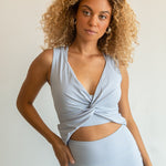 Twist Tank Activewear Tank + Bra