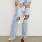 HIGH RISE BAGGY JEANS