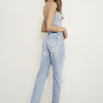 HIGH RISE BAGGY JEANS