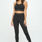 Activewear Set Top and Leggings