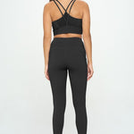 Activewear Set Top and Leggings