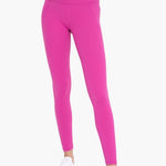 Tapered Band Essential Solid Highwaist Leggings