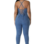 Poise Denim Jumpsuit