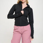 Workout Jacket Long sleeve Zip-Up