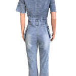 WOMEN DENIM SEXY JUMPSUIT