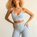 Twist Tank Activewear Tank + Bra